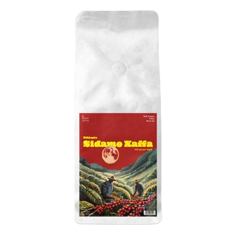 Kava Noir Coffee Ethiopia Sidamo Kafa 1kg